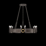 Mirage Chandelier - Midnight Steel