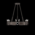 Mirage Chandelier - Midnight Steel