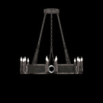 Mirage Chandelier - Midnight Steel