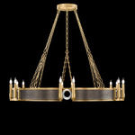 Mirage Chandelier - Gold Leaf