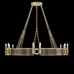 Mirage Chandelier - Soft Gold Leaf