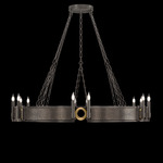 Mirage Chandelier - Midnight Steel