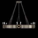 Mirage Chandelier - Midnight Steel