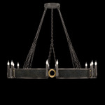 Mirage Chandelier - Midnight Steel