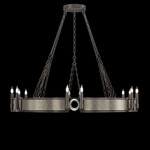 Mirage Chandelier - Midnight Steel