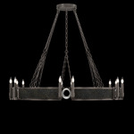 Mirage Chandelier - Midnight Steel
