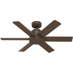 Kennicott Outdoor Ceiling Fan - Matte Bronze / Matte Bronze