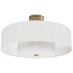 Brookside Fandelier - Luxe Gold / White / Fresh White