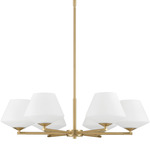 Celestial Valley Chandelier - Alturas Gold / Cased White
