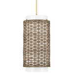 Laila Pendant - Luxe Gold / Cased White