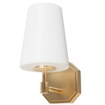 Nolita Wall Sconce - Alturas Gold / Cased White
