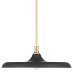 Moriso Pendant - Modern Brass / Matte Black