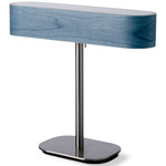 I-Club Table Lamp - Brushed Nickel / Blue