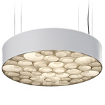 Spiro Pendant - Matte White / Ivory White