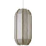 Stitches Tombuctu Pendant - Matte Nickel / Grey