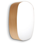 Guijarro Wall / Ceiling Light - Natural Beech