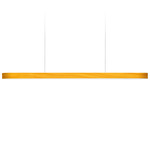I-Line Linear Pendant - Matte Black / Yellow