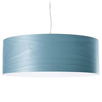 Gea Pendant - Matte Nickel / Sea Blue