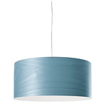 Gea Pendant - Matte Nickel / Sea Blue