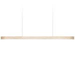 I-Line Linear Pendant - Matte Black / Ivory White