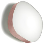 Guijarro Wall / Ceiling Light - Pale Rose