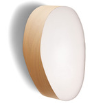 Guijarro Wall / Ceiling Light - Natural Beech