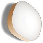 Guijarro Wall / Ceiling Light - Natural Beech