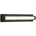 Athena Color Select Bathroom Vanity Light - Matte Black / Clear / Opal