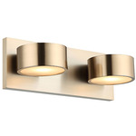Weatherton Bathroom Vanity Light - Champagne Gold / Alabaster