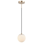 Nikini Pendant / Wall Sconce - Aged Gold Brass / Spanish Alabaster