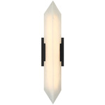 Rigio Color Select Bathroom Vanity Light - Matte Black / Alabaster