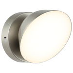 Emerson Color Select Wall Sconce - Brushed Nickel / White Acrylic
