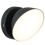 Emerson Color Select Wall Sconce - Matte Black / White Acrylic