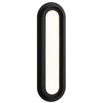 Iris Color Select Bathroom Vanity Light - Matte Black / White Acrylic