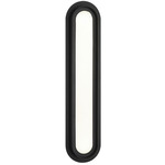 Iris Color Select Bathroom Vanity Light - Matte Black / White Acrylic