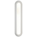 Iris Color Select Bathroom Vanity Light - Matte White / White Acrylic