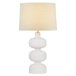 Talita Table Lamp - Aged Brass / Jute