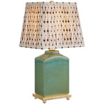 Brynn Table Lamp - Jade / Primrose Plum