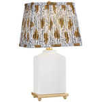 Brynn Table Lamp - Cloud / Bloom Gold