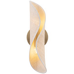 Rhoda Wall Sconce - Aged Brass / Raffia
