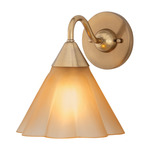 Gabrielle Wall Sconce - Aged Brass / Matte Champagne