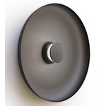Totem Color-Select Metal Wall /Ceiling Ceiling Light - Matte Black / Matte Black / Black