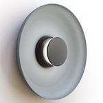 Totem Color-Select Metal Wall /Ceiling Ceiling Light - Matte Black / Matte Black / Slate Blue