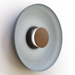 Totem Color-Select Metal Wall /Ceiling Ceiling Light - Matte Black / Walnut / Slate Blue