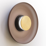 Totem Color-Select Metal Wall /Ceiling Ceiling Light - Matte Black / Brass / Espresso