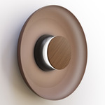 Totem Color-Select Metal Wall /Ceiling Ceiling Light - Matte Black / Walnut / Espresso