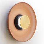 Totem Color-Select Metal Wall /Ceiling Ceiling Light - Matte Black / Brass / Terracotta