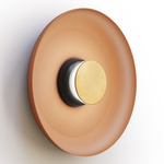 Totem Color-Select Metal Wall /Ceiling Ceiling Light - Matte Black / Brass / Terracotta