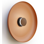 Totem Color-Select Metal Wall /Ceiling Ceiling Light - Matte Black / Walnut / Terracotta