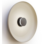 Totem Color-Select Metal Wall /Ceiling Ceiling Light - Matte Black / Matte Black / White